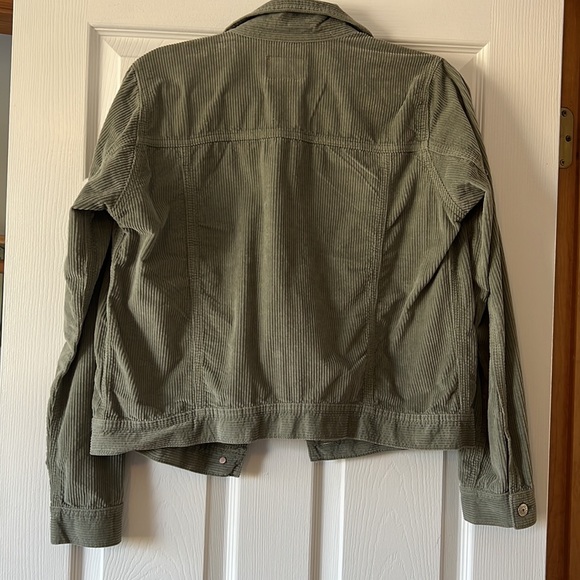 Women’s Cropped Corduroy Jacket - Picture 4 of 4